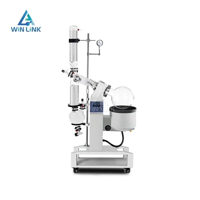 Rotary Evaporator With Vacuum Pump And Chiller